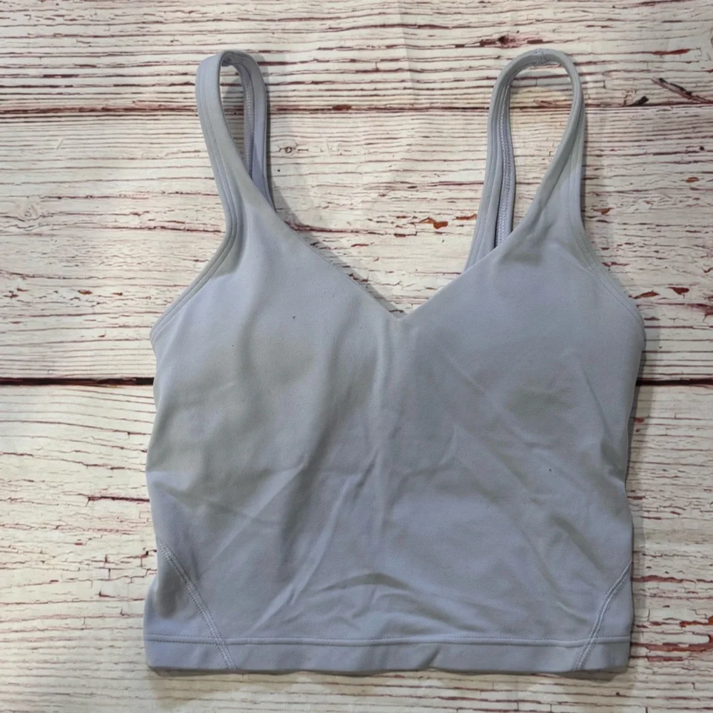 Lululemon Align Tank Top in Chambray Sz 0 - Picture 3 of 8
